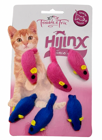 T&T Hijinx Mice 6pk