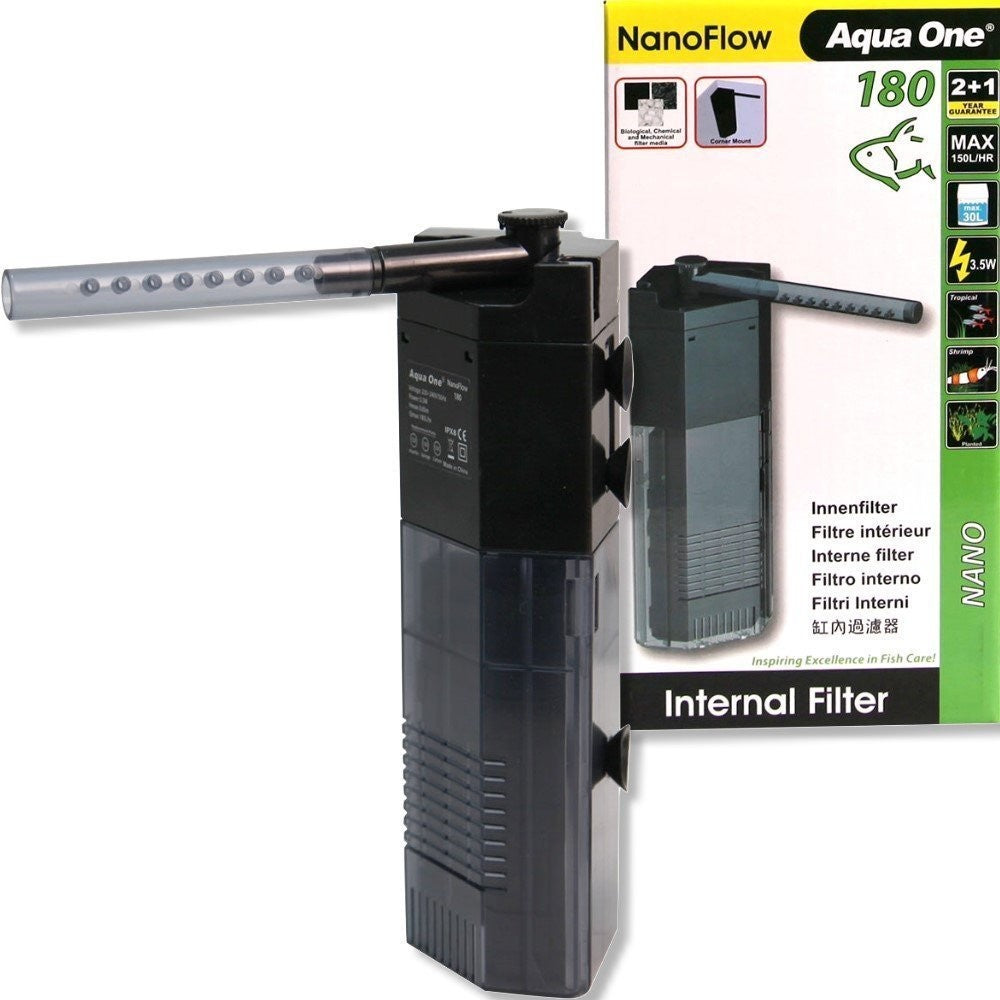 Aqua One Nano Flow 180 Internal Filter – PET DESTINATION